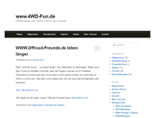 Tablet Screenshot of 4wd-fun.de